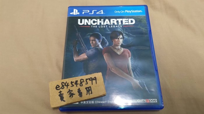 PS4 秘境探險 失落的遺產 中文版 Uncharted The Lost Legacy