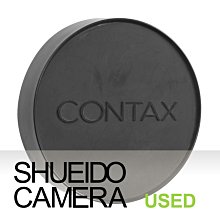 集英堂写真機【全國免運】良上品 CONTAX  75mm 原廠鏡頭前蓋 保護蓋 C/Y 接環用 #169 19600