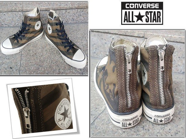 *鞋率* Converse Chuck Taylor All Star 中性 男女休閒 老鷹 高筒後拉練 編AC56