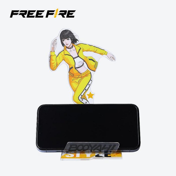Free Fire 馬克西姆 凱莉 壓克力 立牌 桌上手機架 造型手機架 裝飾