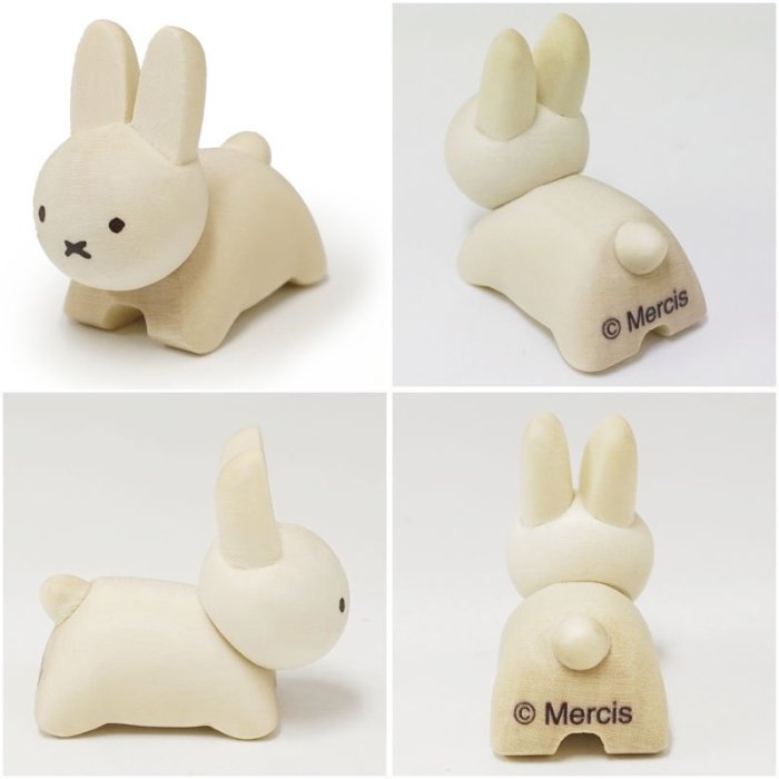 ☆薇菈日本精品☆Miffy 米菲兔 米飛 天然木製 筷架 筷子置物架 日本Mercis