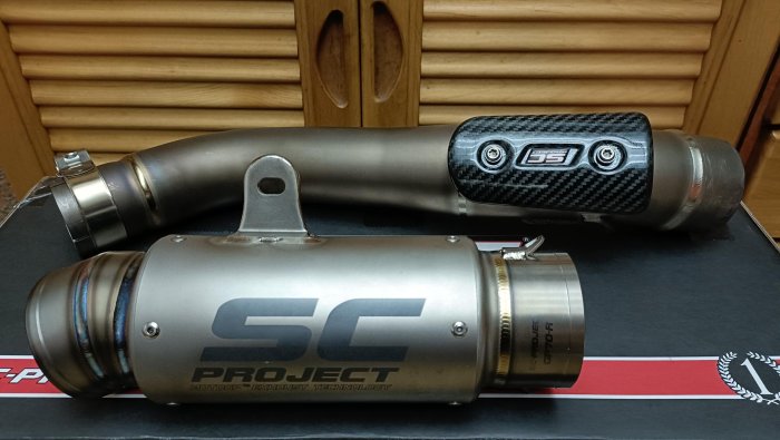 ZX10R 正SC GP70-R 鈦合金 非 AKRAPOVIC 全段蠍子管