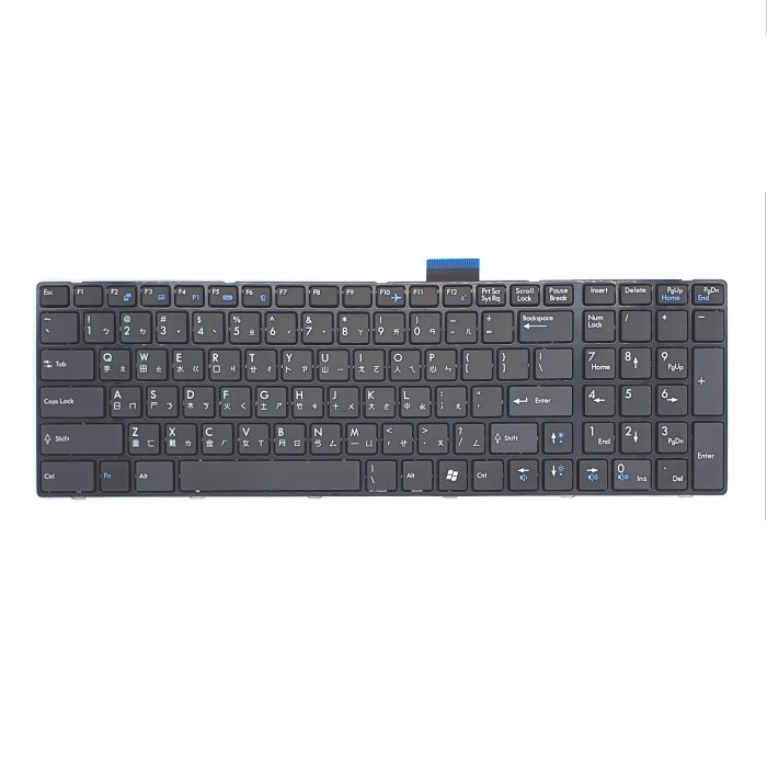 MSI 微星 GE60 全新品 繁體中文版 筆電專用鍵盤 CR61 CX61 MS16 GP60 GP70