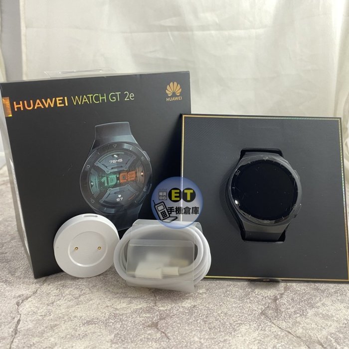 ET手機倉庫【9成新 HUAWEI 藍牙手錶 WATCH GT 2E】HCT-B19（華為、藍牙手錶）附發票