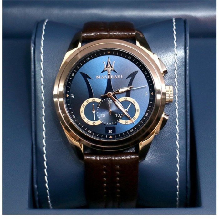 熱銷特惠 MASERATI 瑪莎拉蒂 三眼計時-石英男錶-R8871612015明星同款 大牌手錶 經典爆款