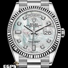 【永久流當品】ROLEX 勞力士 Day-Date 36 蠔式 128239 珍珠母貝面盤 SDO6549