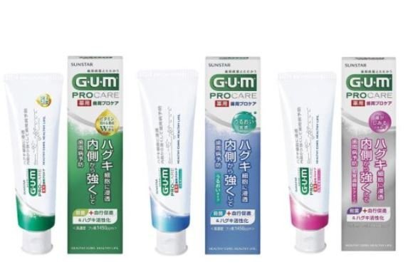 日本 GUM SUNSTAR 口腔保健 潔牙 口腔清潔 牙膏 三款可選 85G