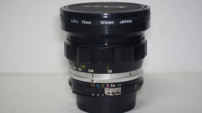 Nikon AID NIKKOR-UD 20mm 1:3.5 廣角鏡頭⭐良品/後霧⭐一元起標