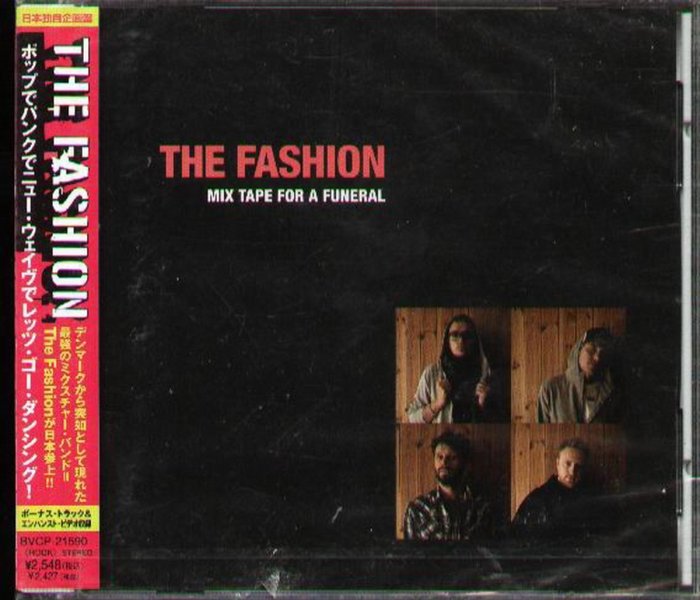 K - The Fashion - Mix Tape For A Funeral 日版 CD +1+Video NEW