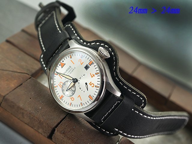 【時間探索】進口 軍用錶專用雙層高級錶帶.panerai ( 24mm.22mm.20mm)