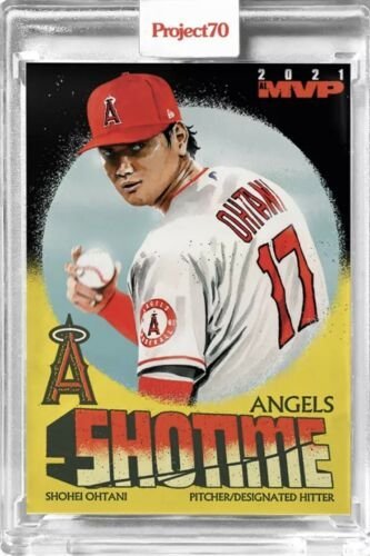 ☆新品 2021 TOPPS PROJECT70 大谷翔平 MVP - トレーディングカード