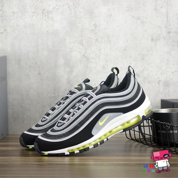 球鞋補習班 NIKE AIR MAX 97 JANPAN OG NEON 黑色 螢光綠 3M 慢跑 921826-004