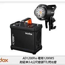 ☆閃新☆GODOX 神牛 AD1200 Pro 高速同步 TTL 閃光燈 攝影燈 棚拍 棚燈(AD1200Pro,公司貨