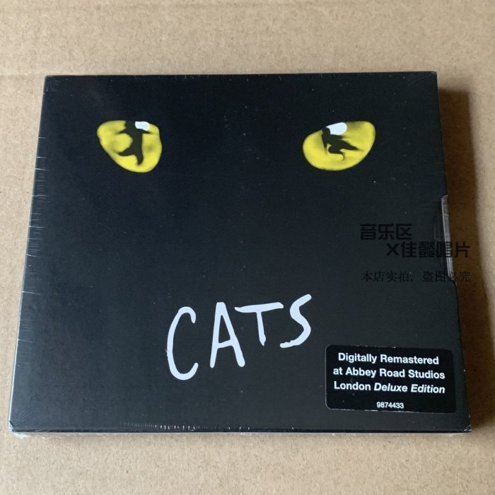 Cats 貓 百老匯音樂劇 原聲2CD 英國版