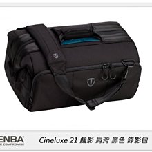 ☆閃新☆Tenba Cineluxe 21 戲影 肩背 錄影包 黑色 637-502(公司貨)類醫生包 相機包 側背包