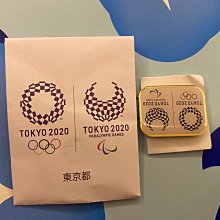 2020東京奧運 帕運 聯合磁鐵徽章 胸章 背包佩章 衣領章 帽徽
