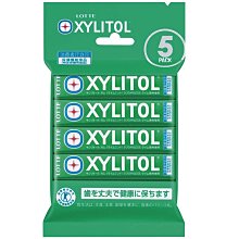 《FOS》日本製 Lotte 木糖醇 口香糖 XYLITOL 樂天 口香糖 14粒×5入 萊姆檸檬 熱銷 清香 攜帶型