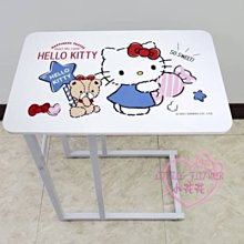 ♥小花花日本精品♥HelloKitty美樂蒂小熊維尼糖果ㄈ形桌 邊桌~8