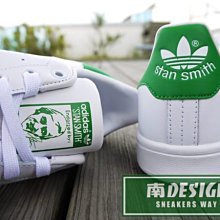 南◇現 ADIDAS  STAN SMITH 老人頭 M20324 愛迪達 三葉草 史密斯 白綠色 男女都有 綠尾