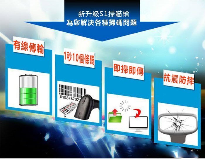 【傻瓜批發】雷達S1 條碼掃瞄器 送OTG 掃瞄槍 紅外線掃描器 雷射掃描槍 一維 USB 隨插即用 盤點機