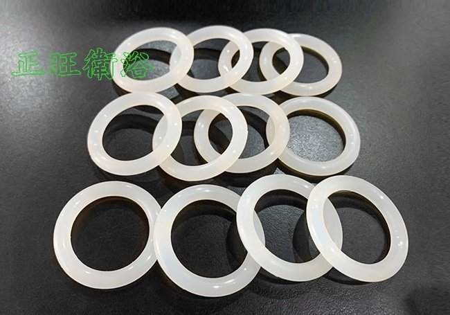食品級矽膠O圈50mm、1.5吋耐高溫O-Ring、耐腐蝕密封圈、耐油O型圈、O墊片、O型止水圈、O環、O型環