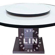 【品特優家具倉儲】S356-01餐桌圓桌4尺圓胡桃八角形餐桌