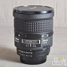 【品光數位】寄賣品 Nikon Nikkor AF 28mm F1.4 D 百變妖 ASPH 非球面 #CX0008A