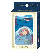 ﹝宮崎駿會館﹞4970381802752 日本製 壓克力盒 撲克牌 波妞 水母 金魚姬 宮崎駿 崖上的波妞 崖の上のポニョ 新款