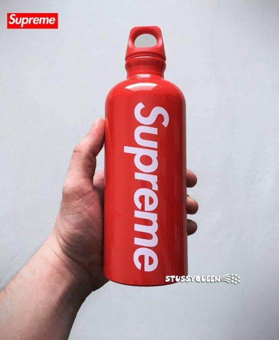 超搶手】全新正品2018 Supreme Sigg Traveller 0.6L Water Bottle旅行