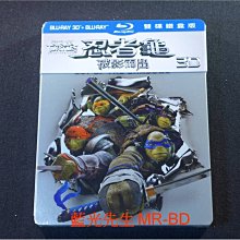 [3D藍光BD] - 忍者龜2：破影而出 3D + 2D 雙碟鐵盒版 ( 得利公司貨 )