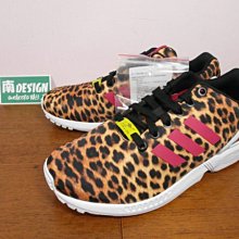 南◇ 特價 ADIDAS ORIGINALS ZX FLUX  leopard 花豹 黃 咖啡 豹紋 桃紅 女鞋