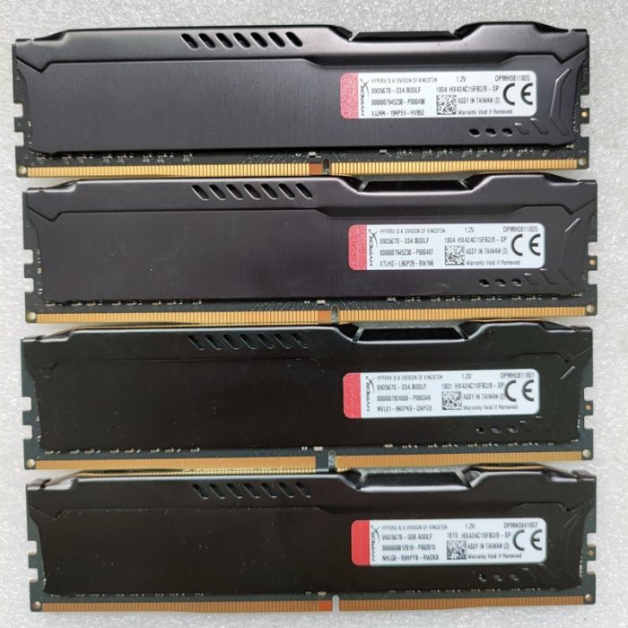 熱銷 臺式機四代內存條二手拆機DDR4 4G 8G 2133 2400 16G 2666 全兼容全店