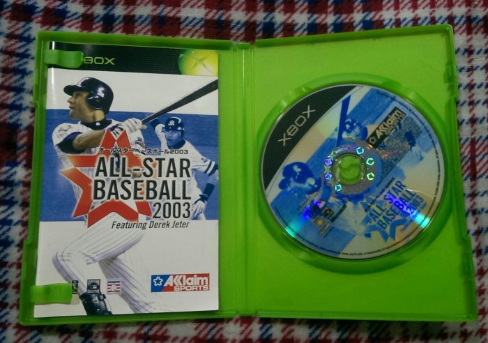 XBOX 群星職棒2003 ALL STAR BASEBALL 2003 純日版 (編號5)