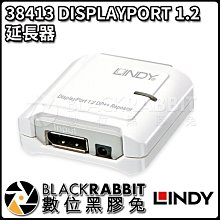 數位黑膠兔【 LINDY 林帝 38413 DISPLAYPORT 1.2 延長器 】