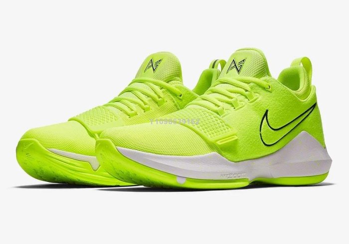 代購】NIKE PG 1 EP 泡椒戰靴綠色經典運動實戰籃球鞋878627-700男鞋