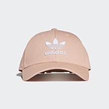 南◇2021 7月 ADIDAS GN4889 老帽 淺粉色 運動帽子 電繡立體LOGO 女 可調式 愛迪達