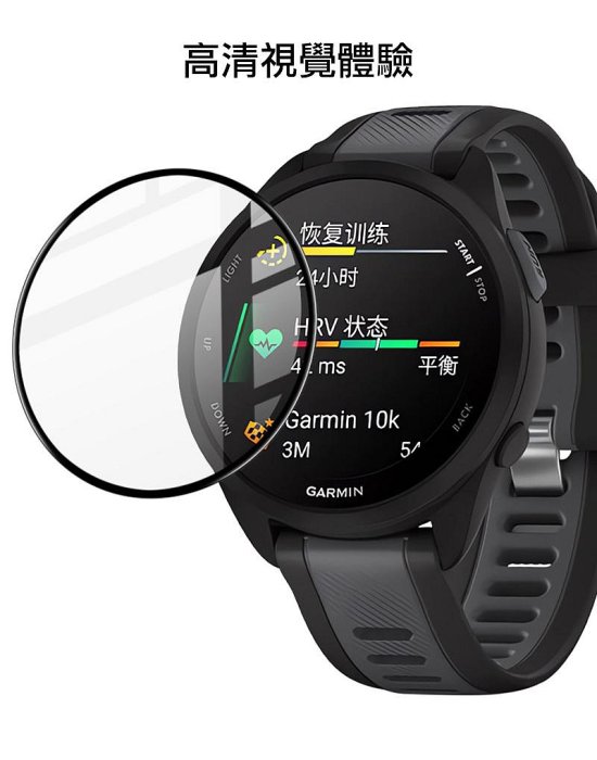 保護膜 自動貼合屏幕 Imak GARMIN Forerunner 165 手錶保護膜 手感滑順 保護貼