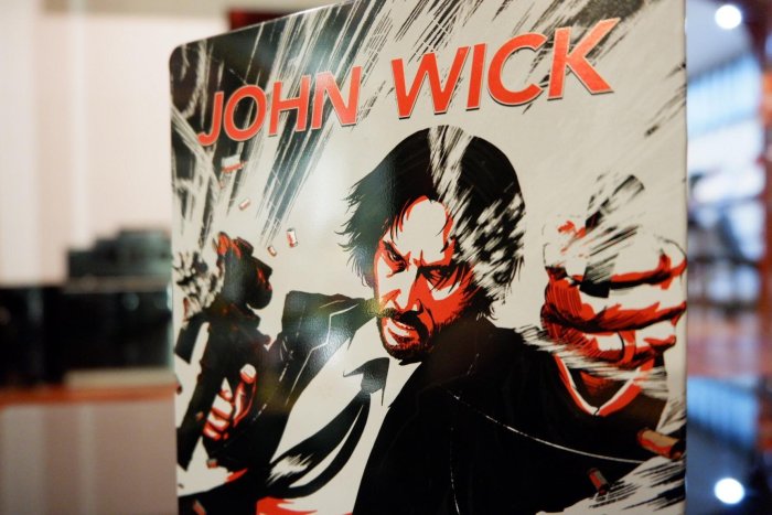 毛毛小舖--藍光BD 捍衛任務1+2 4K UHD+BD 四碟限量鐵盒版 John Wick