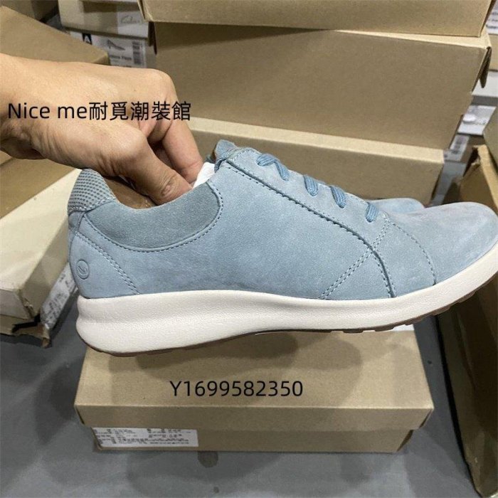 Clarks 女鞋秋冬Un Adorn Lace休閑系帶單鞋輕便厚底—Nice me耐覓潮裝館