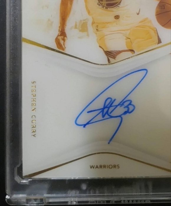 1元起標～2019-20 Stephen Curry opulence auto /10 咖喱柯瑞 金國寶壓克力面簽名卡 金版 限量10張 卡面簽