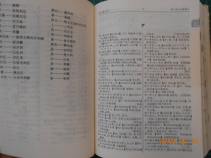 《 最新日華外來語辭典 》 史群編 精裝聖經紙本 附書盒 大新書局【 CS超聖文化2讚】