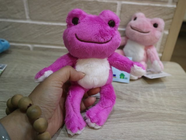 婕的店日本精品~日本帶回~2019pickles the frog中小型青蛙玩偶19cm