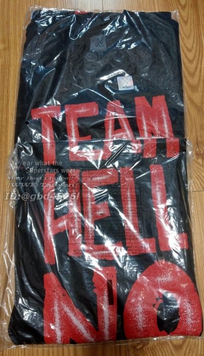 [美國瘋潮]正版WWE Daniel Bryan & Kane Team Hell No Tee 火紅經典雙打組衣服特價