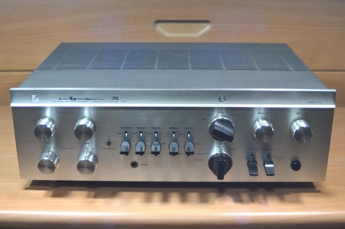 日本 LUXMAN LX38 真空管綜合擴大機 (二組PHONO)