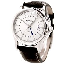HAMILTON H32585551 漢米爾頓 手錶 機械錶 42mm TRAVELER GMT 皮錶帶 男錶女錶