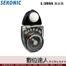 【數位達人】公司貨 SEKONIC L-398A 測光表 / L398A 光度計 測光儀 指針型 光圈 電影