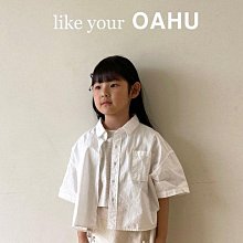 S~XL ♥襯衫(CREAM) OAHU-2 24夏季 OAH240430-108『韓爸有衣正韓國童裝』~預購