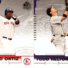 【JB5-0019】MLB 精選10張卡 如圖  2004 SP AUTHENTIC