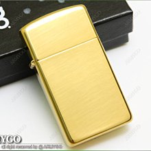 【ARMYGO】ZIPPO原廠打火機-純銅素面款(窄版) NO.1654B