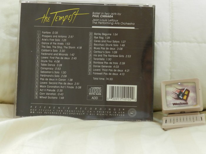 [自售年輕時代的收藏]The tempest - RR record (Made in USA)